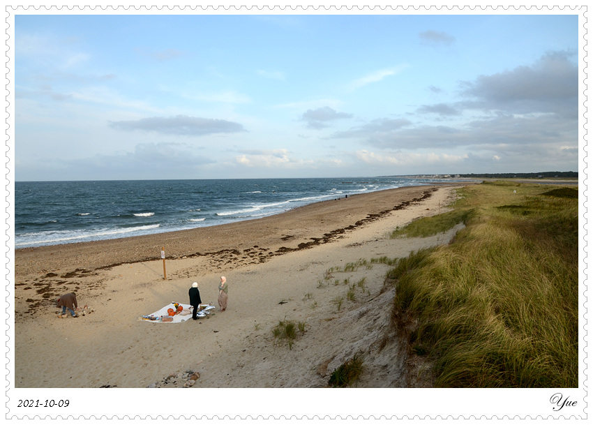  Sandwich Town Beach, beachcombing