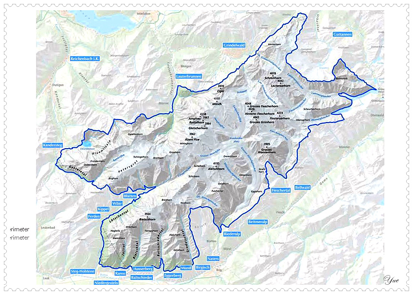  Swiss Alps Jungfrau-Aletsch UNESCO World Heritage Site 