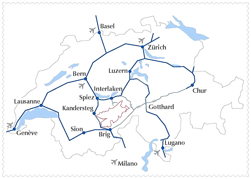  Swiss Alps Jungfrau-Aletsch UNESCO World Heritage Site 