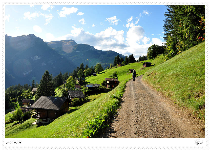  Wengen hiking trail
