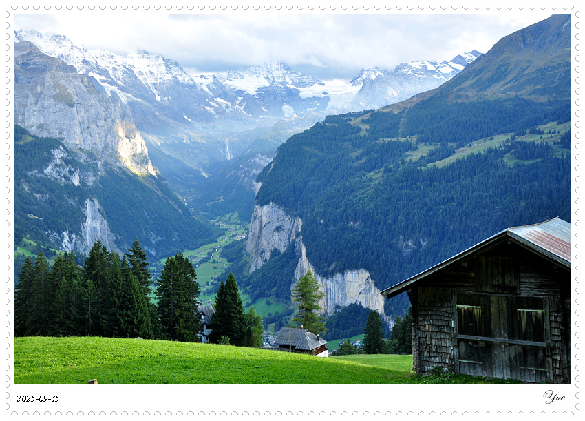  Wengen hiking trail